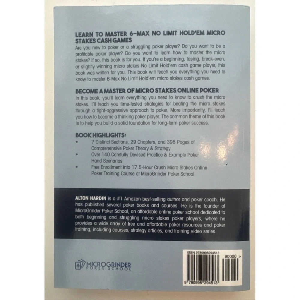 Master Micro Stakes Poker: Master 6-Max No Limit Hold'em Micro Stakes Cash Games